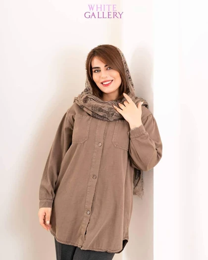 شومیز کتان روژان (1125)