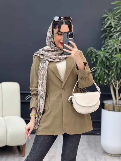 مانتو کمر گت ترلان