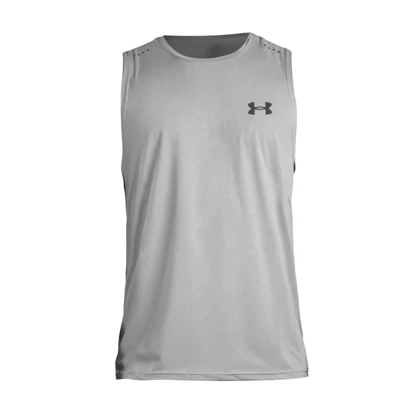 رکابی ورزشی مردانه آندر آرمور مدل Heatgear-1525 طوسی روشن