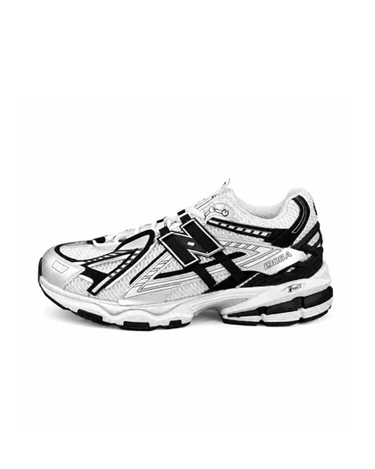 کتانی بزرگ پا نیوبالانس 1906 طوسی مشکی سفید New BALANCE 1906