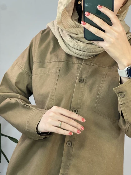 مانتو جین رنگی پرنده