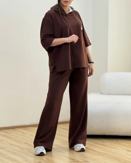 ست تیشرت وشلوار گاکسی وایت