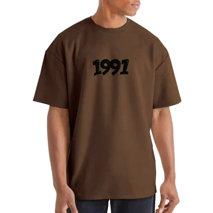 تیشرت اورسایز مردانه 1991 مدل TS1983