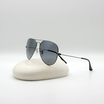 عینک آفتابی ری بن RayBan مدل خلبانی RB3025 مشکی- طوسی