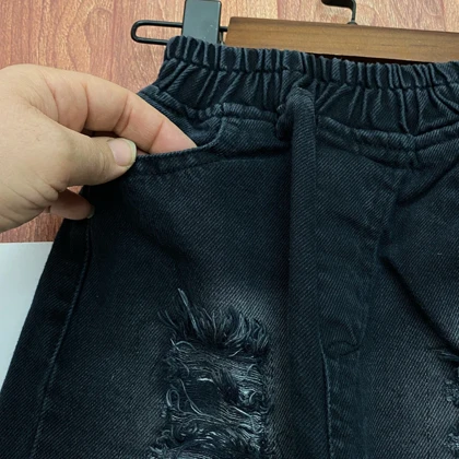 شلوار لی مام استایل بچه گانه