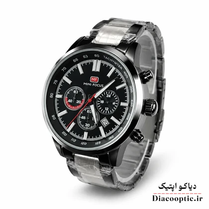 ساعت مچی مردانه اورجینال موتور ژاپنی برند مینی فوکوس سه موتور مدل Mf0133G.04