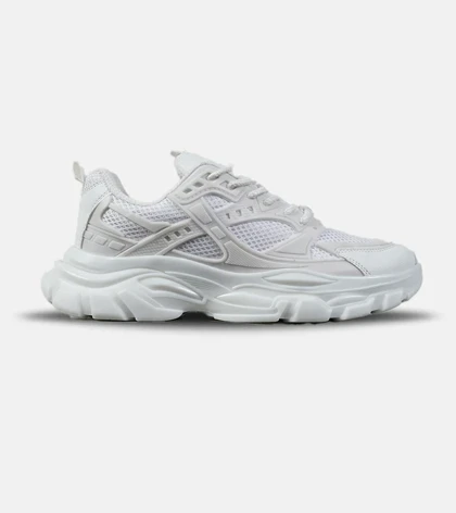 کفش کتانی مردانه و زنانه سفید BALENCIAGA runner sneaker مدل 7892