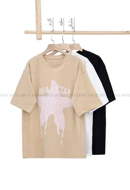 تیشرت beastarچاپی