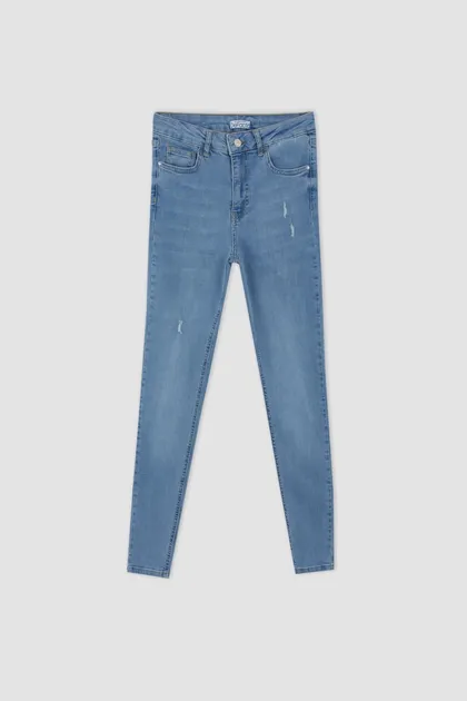 شلوار جین کمر بلند معمولی Rebeca Skinny Fit Y4261AZ22AU