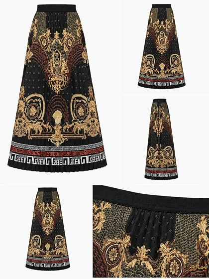 دامن طرحدار Versace