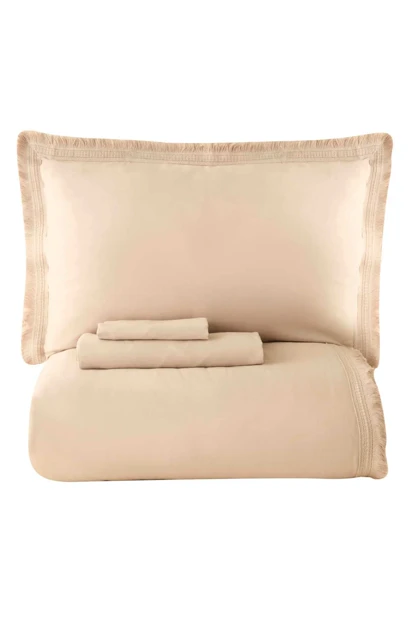 سرویس روتختی دو نفره Karaca Home مدل Helios پنبه - سنگی