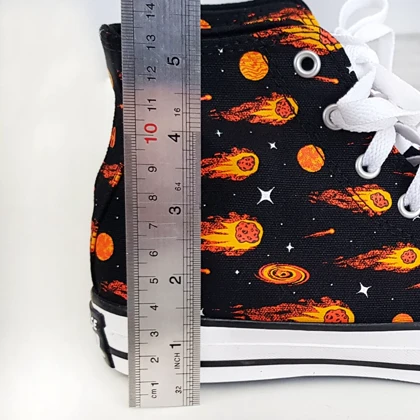 کفش زنانه all star converse اصل طرح کهکشان