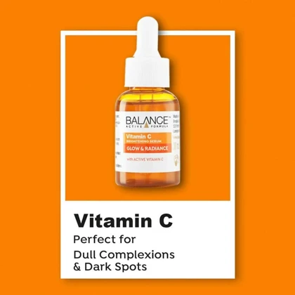سرم روشن‌کننده و ضدلک پوست بالانس, Balance مدل Vitamin C حاوی ویتامین C حجم 30 میلی‌لیتر