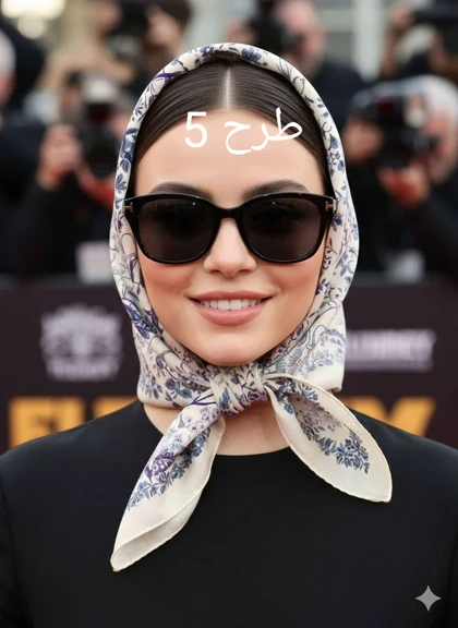 مینی اسکارف کشمیر طرحدار