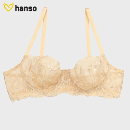 ست شورت و سوتین فنردار توری ژینا Jina طلایی