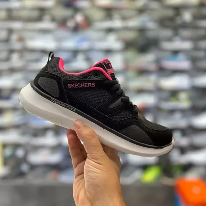 کفش راحتی زنانه اسکچرز مدل کوانتوم Quantum مشکی کیفیت عالی