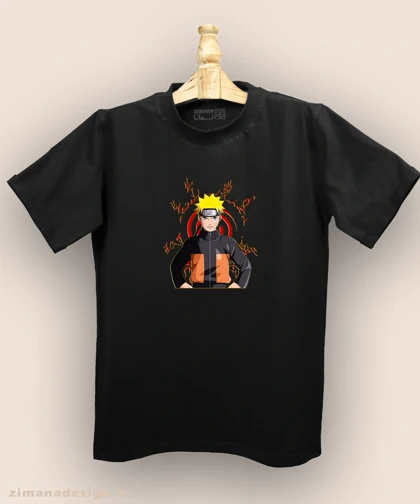 تیشرت مردانه و زنانه طرح ناروتو کد 907