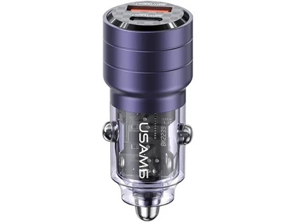 شارژر فندکی فست شارژ ماشین تایپ سی 95 وات یوسامز US-CC176 C36
