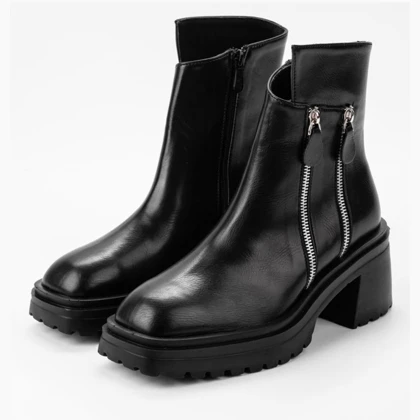 نیم بوت زنانه مدل Stradivarius-Ankle-Boots BTB04