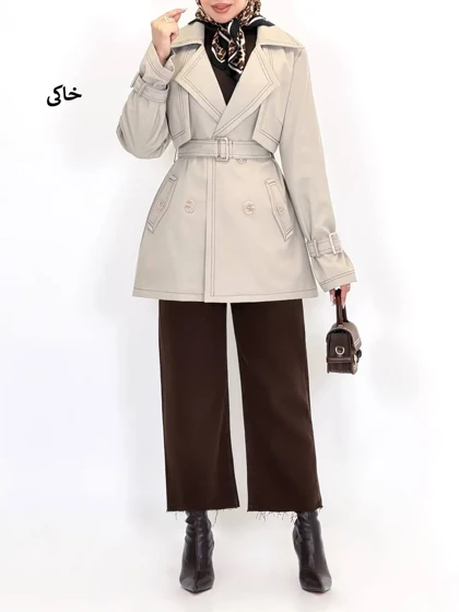7558-ترنچ کت ژیوان