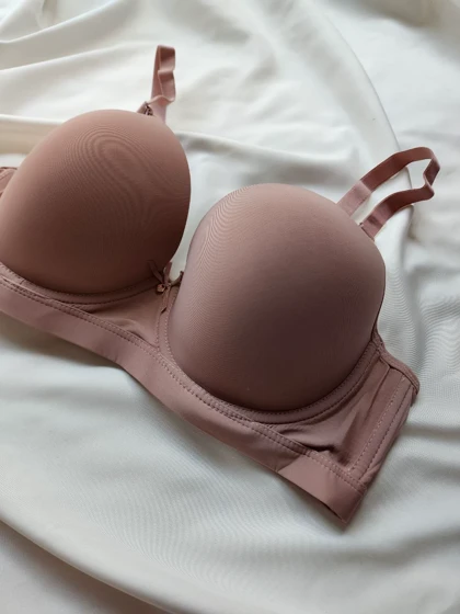 سوتین ابرنازک فنردار کاپ D برند CHANVIEN LEEN کد: 19006