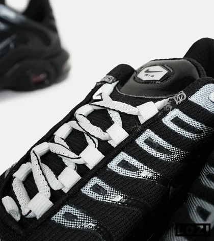 کفش کتانی مردانه و زنانه مشکی سفید NIKE AirMax Plus TN Ultra مدل 6909