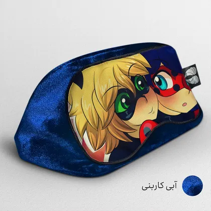 چشم بند بچگانه کاوا ماسک مدل دختر کفشدوزکی کد4