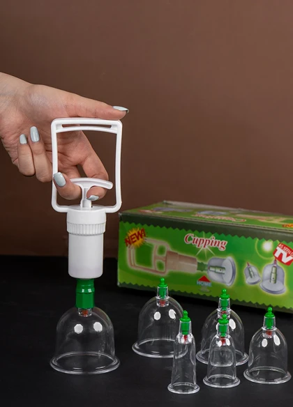 دستگاه بادکش طبی بدن 6 سر ( حجامت )