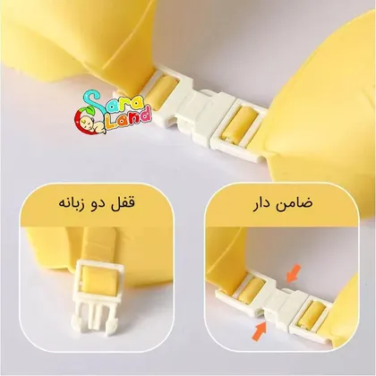 کلاه حمام سیلیکونی نوزاد طرح تاج