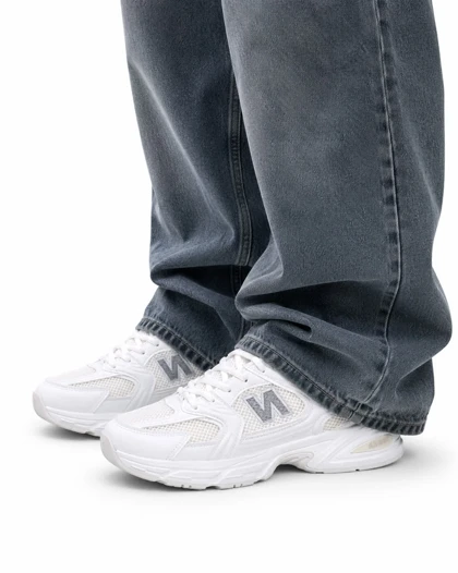 کتانی خارجی مردانه مدل نیوبالانس 530 سفید New Balance