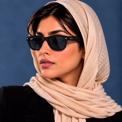 عینک آفتابی ری بن فریم ویفرر اورجینال کد RB2140-50
