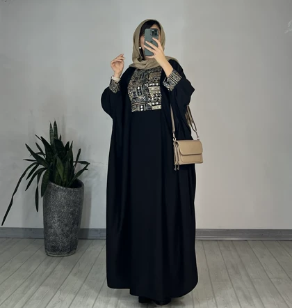 عبای بلند سوزندوزی حدیث 6