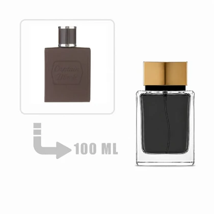 عطر ادکلن کاپیتان بلک 100 میلی اشدی Captain Black