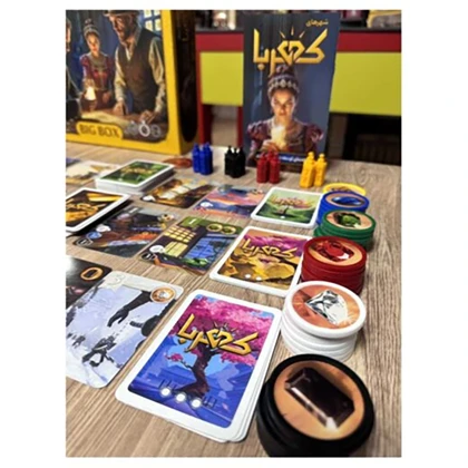 سرگرمی و بازی فکری کهربا بیگ باکس Splendor Big Box مناسب 2 تا 4 نفر