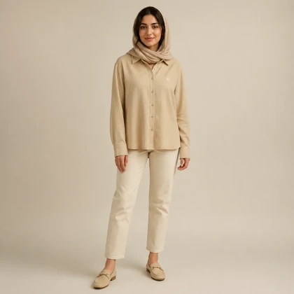 شومیز لینن بیسیک