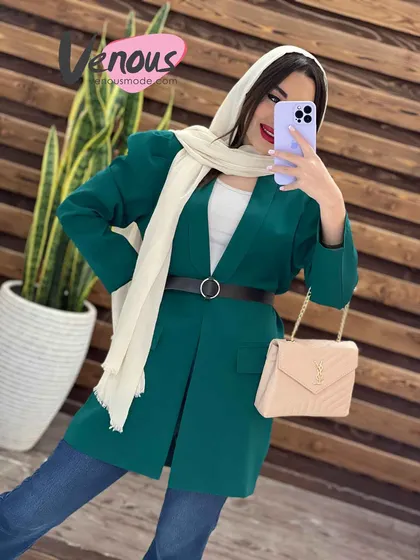 مانتو مازراتی سرشونه چین