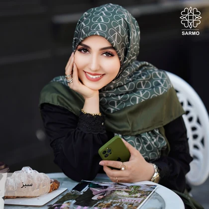 روسری نخ پنبه ولن