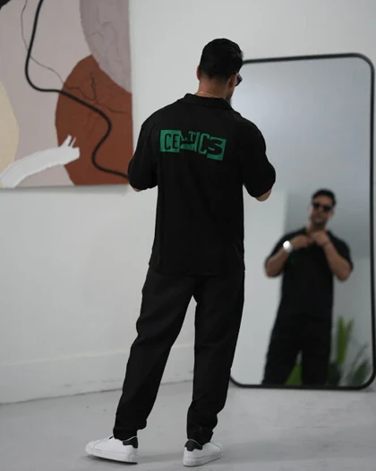 پیراهن مراکشی پشت چاپ