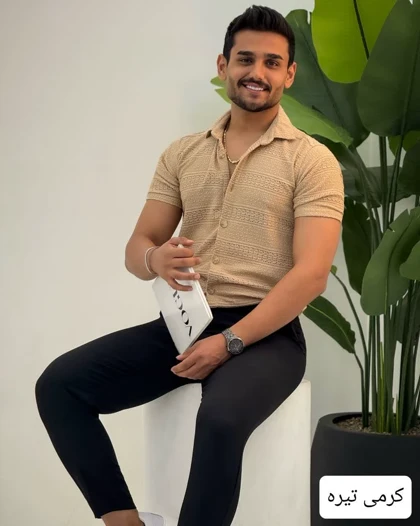 پیراهن مردانه گیپوری_کد4306