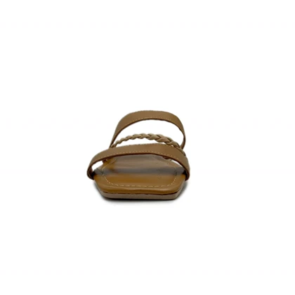 کفش صندل زنانه مدل sandal - 0020_Cognac