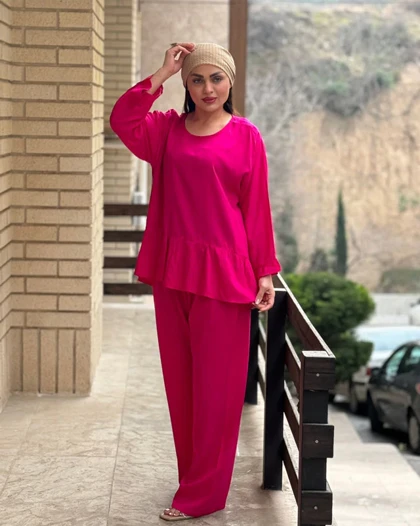 ست بلوز شلوار پریا 6875