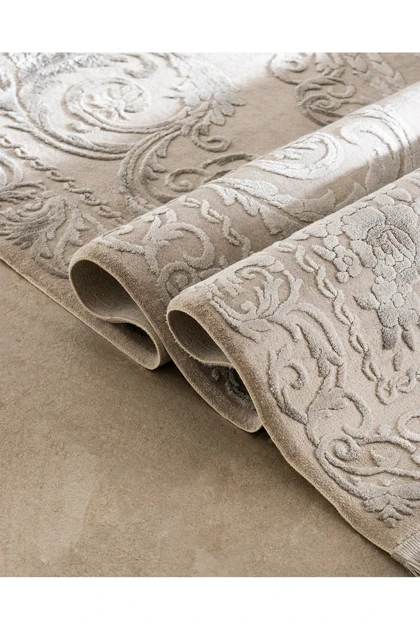 فرش آکریلیک Madame Coco مدل Dareau 160 × 230 - طوسی