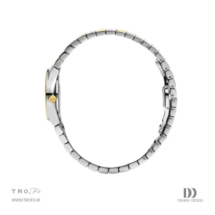 ساعت مچی عقربه ای زنانه دنیش دیزاین (Danish design) مدل IV59Q1293 Jolie Two-Tone Anthracite