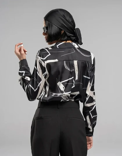 ساتن ابریشم چاپی