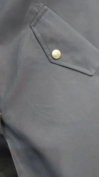 3524-بارانی مزونی میکا (ایراددار)