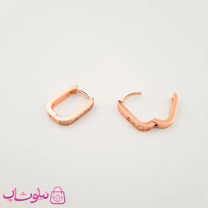 گوشواره زنانه مستطیلی کوچک ژوپینگ