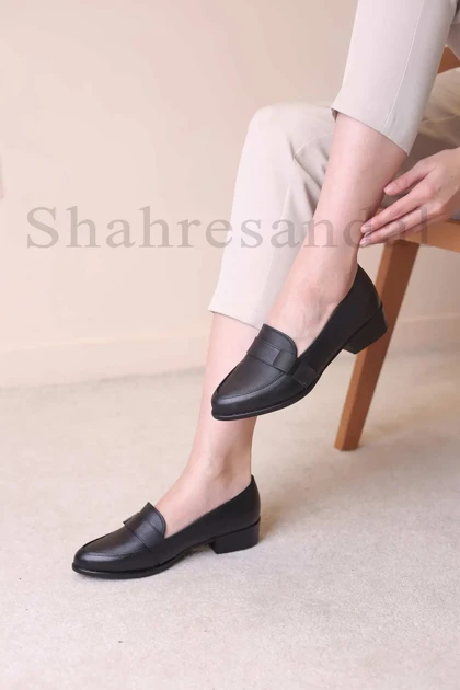 کفش پرسنلی پاشنه‌دار زنانه ملینا