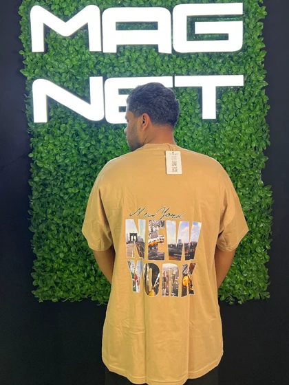 تیشرت لش کرم NEW YORK