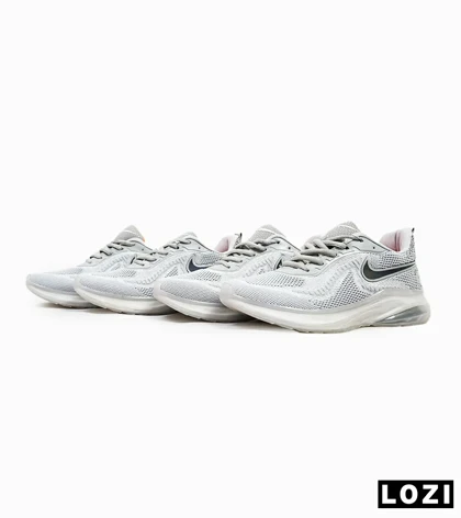 کفش کتانی زنانه طوسی NIKE AirMax Zoom