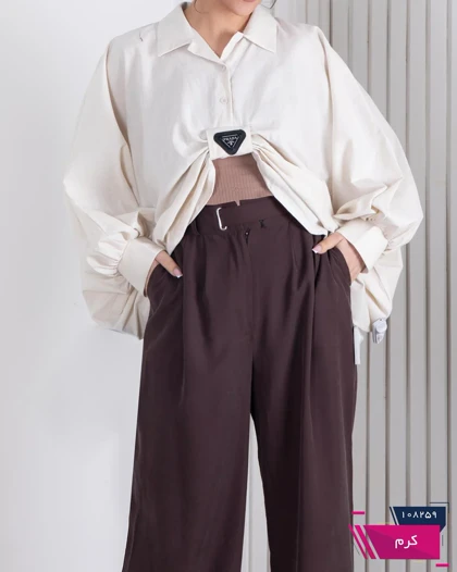 کراپ شومیز خفاشی OXEGEN/PRADA